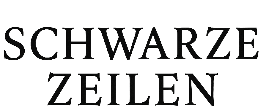 Schwarze Zeilen Logo